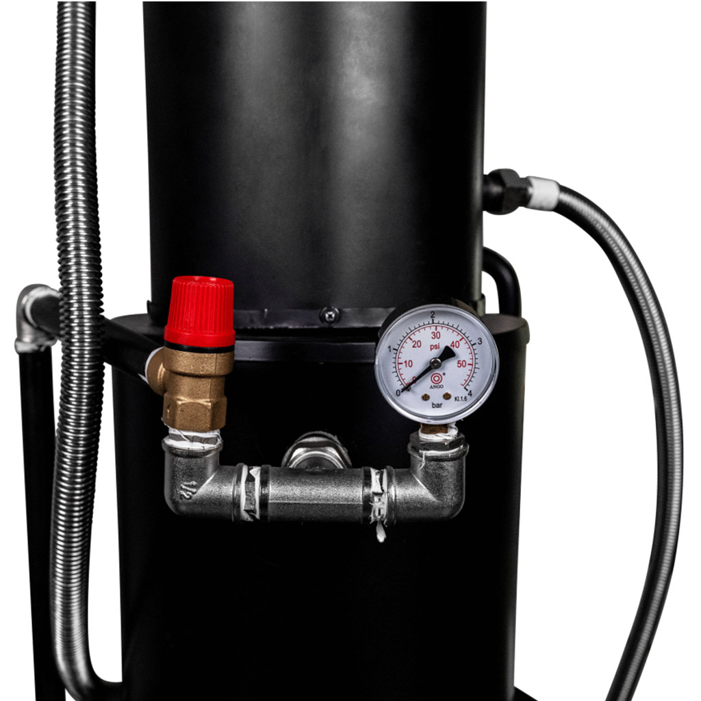 Wood-fired steam generator ApiNord 70 liters