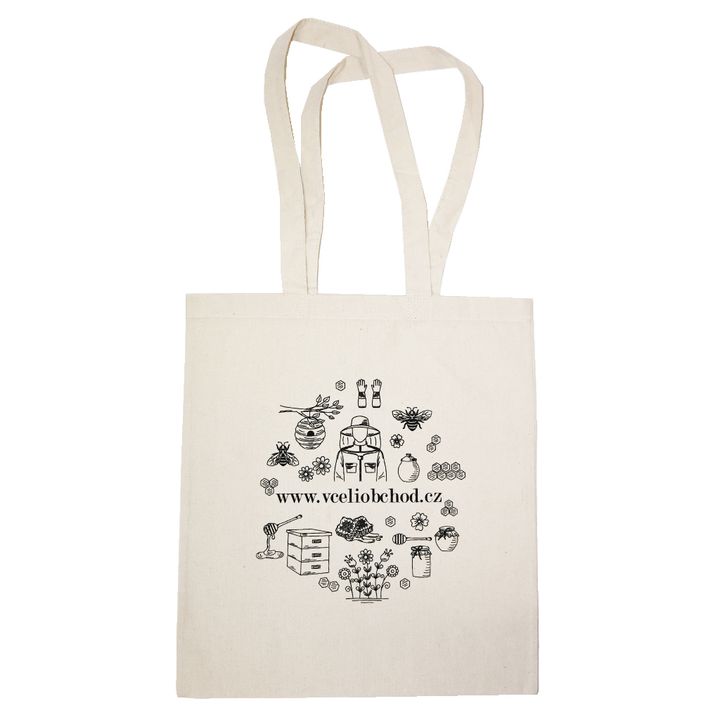 Cotton bag Bee Shop 37.5 x 41