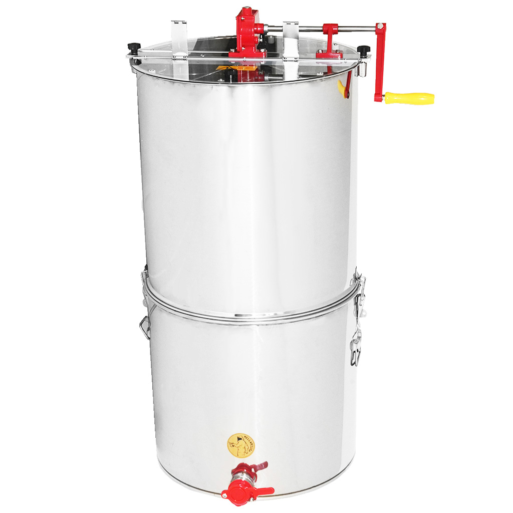 Honey extractor with container Mellarius OptiLine 3 frames manual P52