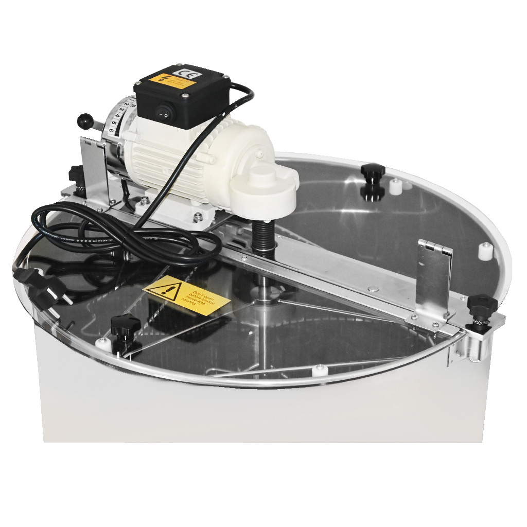 Honey extractor with container Mellarius OptiLine 3 frames with 230V electric drive P52