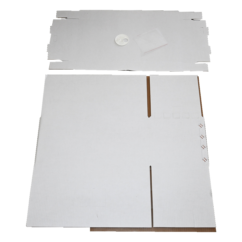 Waxed box for Langstroth nucs up to 285 mm