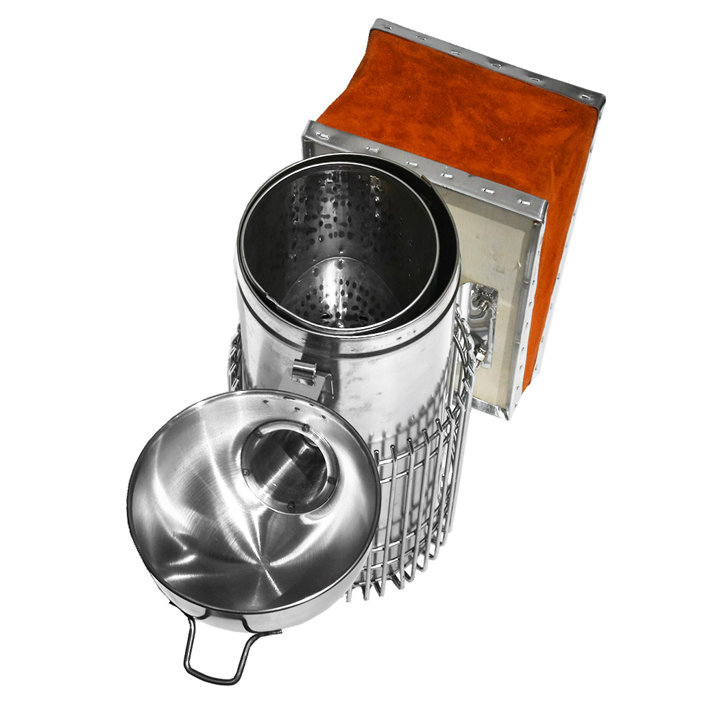 Smoker - large - long - round with ultra cage