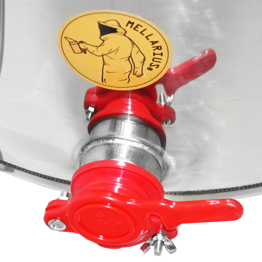Honey extractor with container Mellarius OptiLine 3/9 r. with 230V electric drive P52