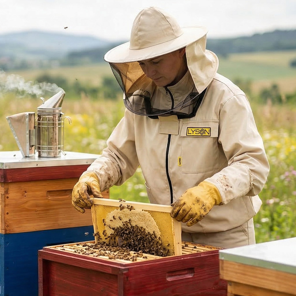 Beekeeper Suit OPTIMA Lysoň, size: S-XXXXL