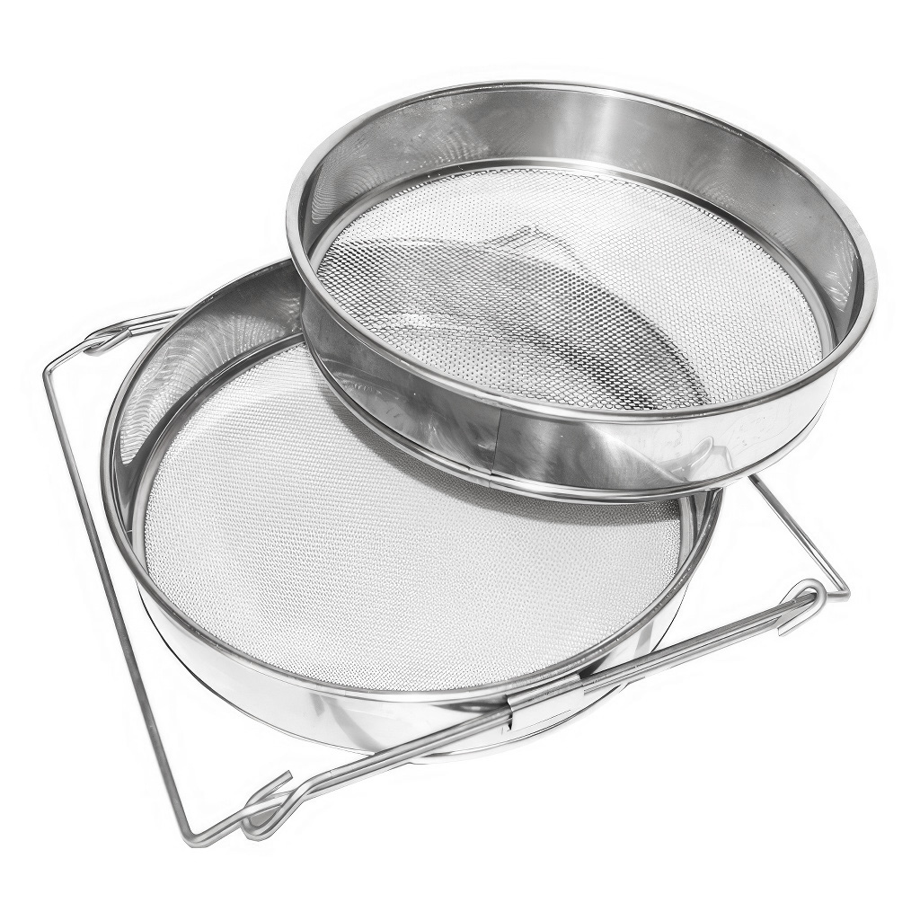 Double stainless steel honey filter DE4
