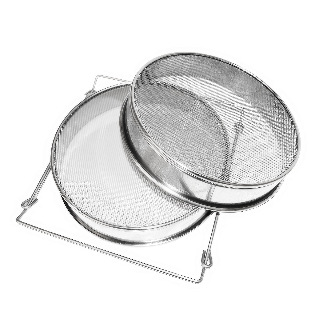 Double stainless steel honey filter DE4