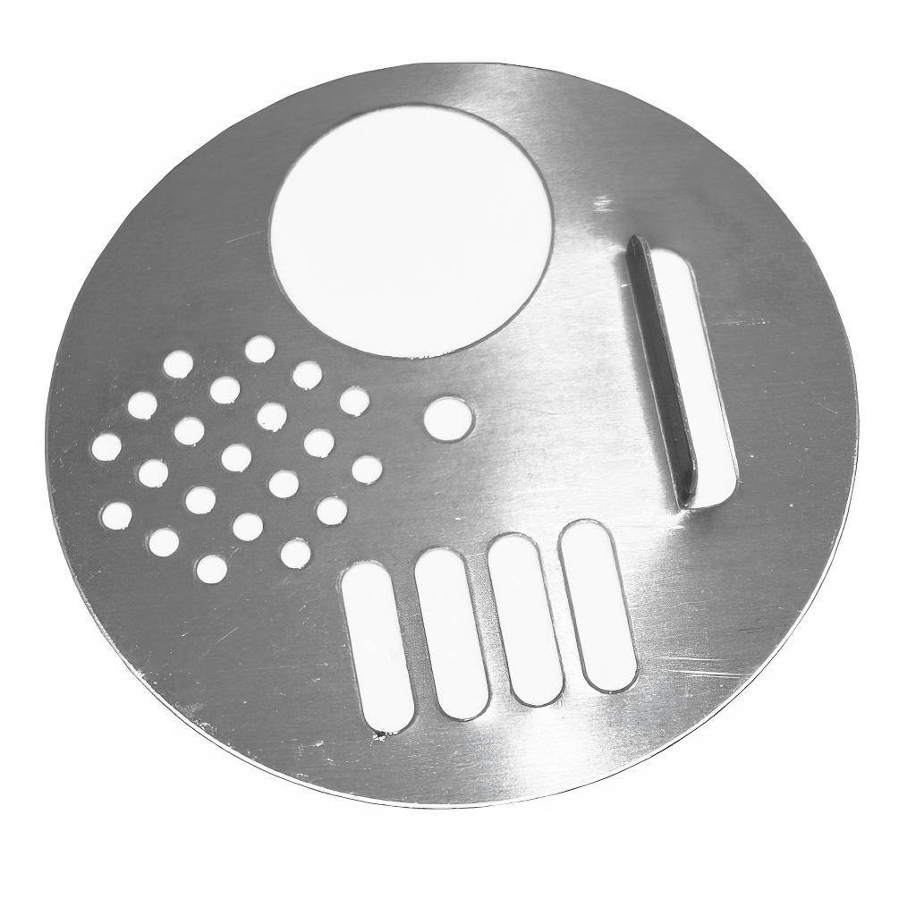 Entrance reducer - diameter 6.8 cm - stainless steel