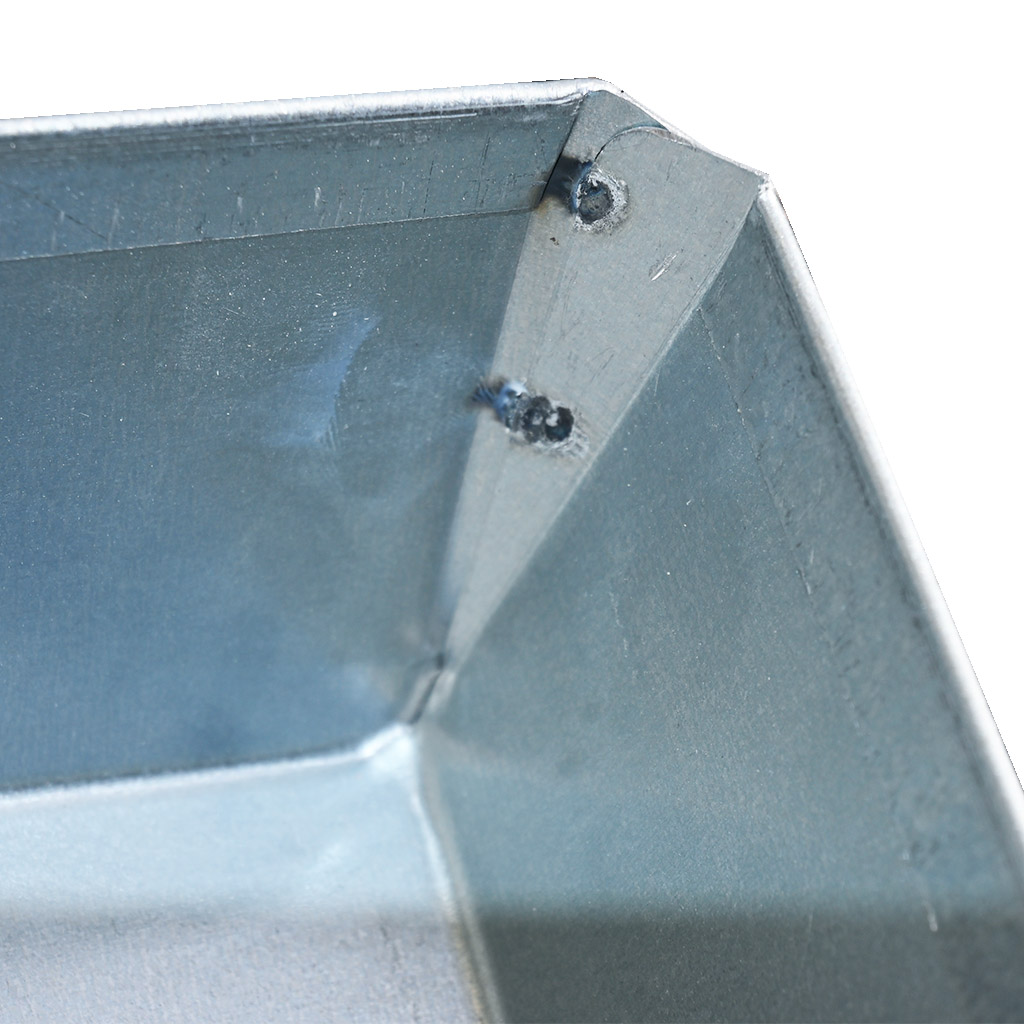 Metal roof for beehive - Zander/Langstroth 520x425x60 mm - conical