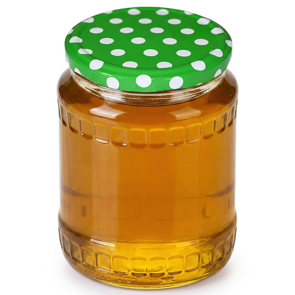 Lid TO 82 - green dots