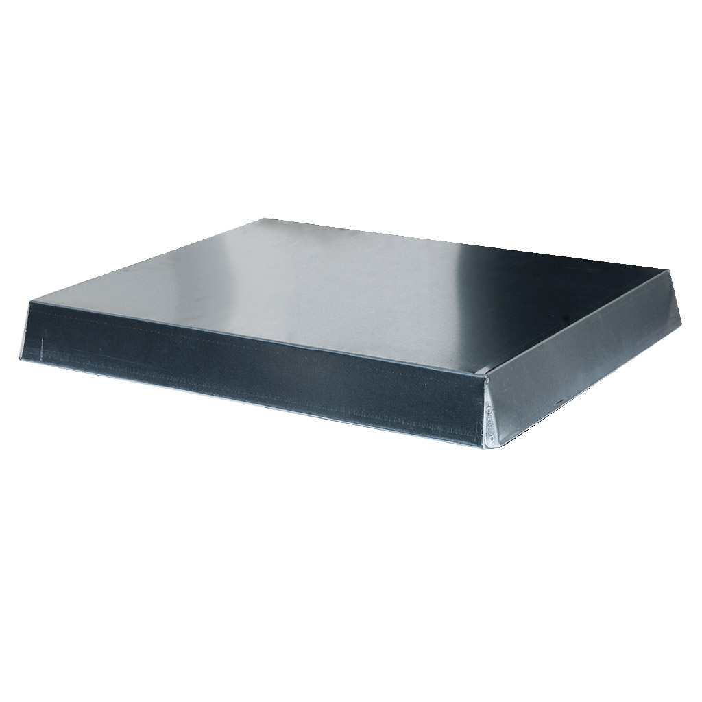 Metal roof for beehive - Zander/Langstroth 520x425x60 mm - conical
