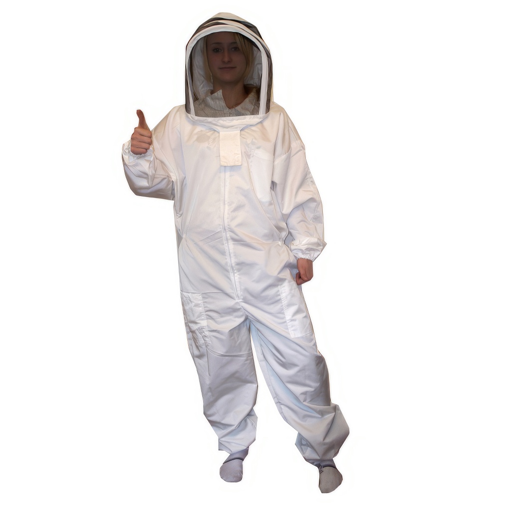Bee suit with hood sizes.: S - XXL
