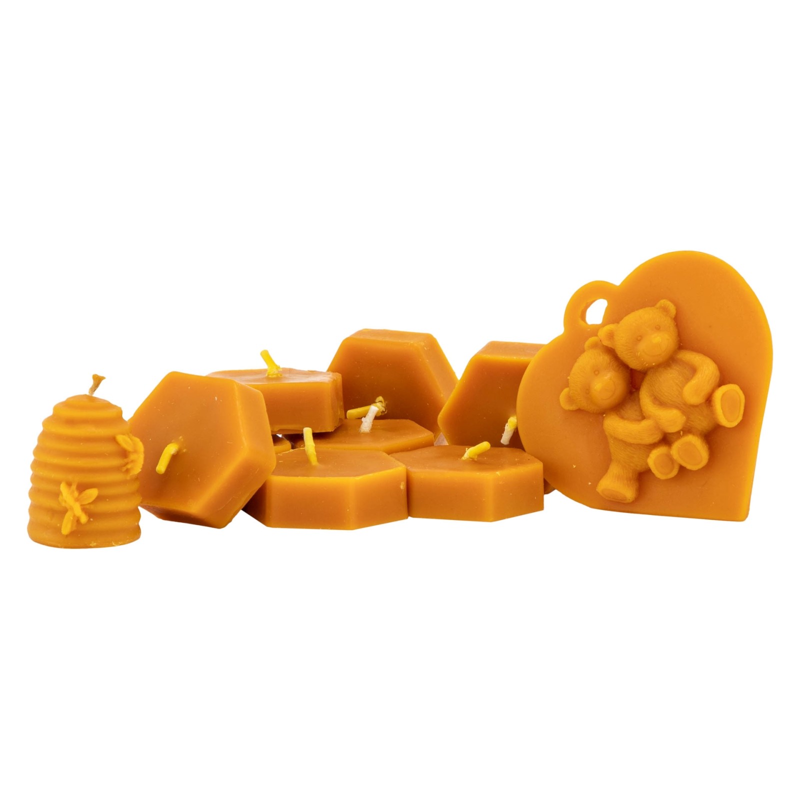 Creative candle making kit - bee motif