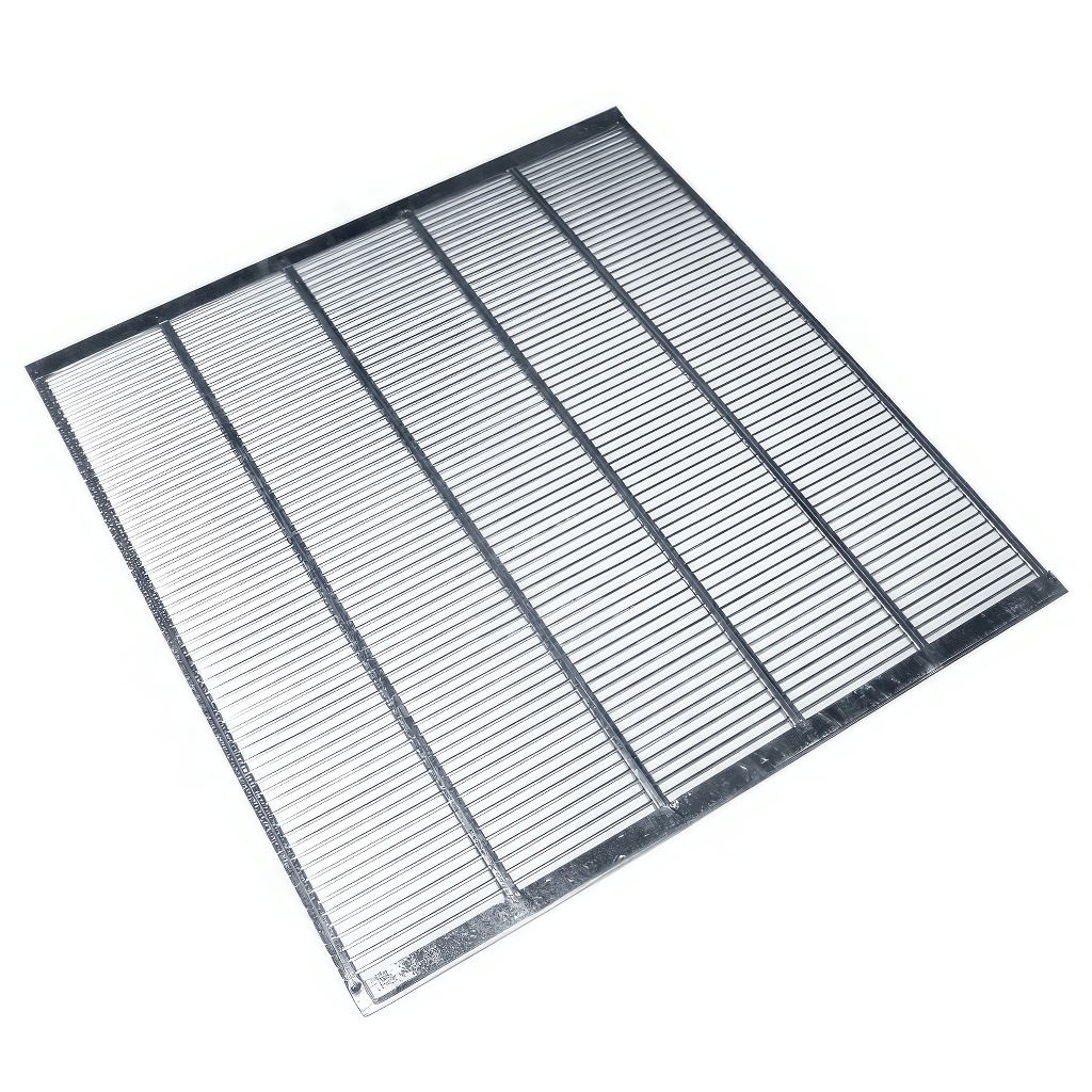 Stainless steel queen excluder with frame 500x500 mm DE