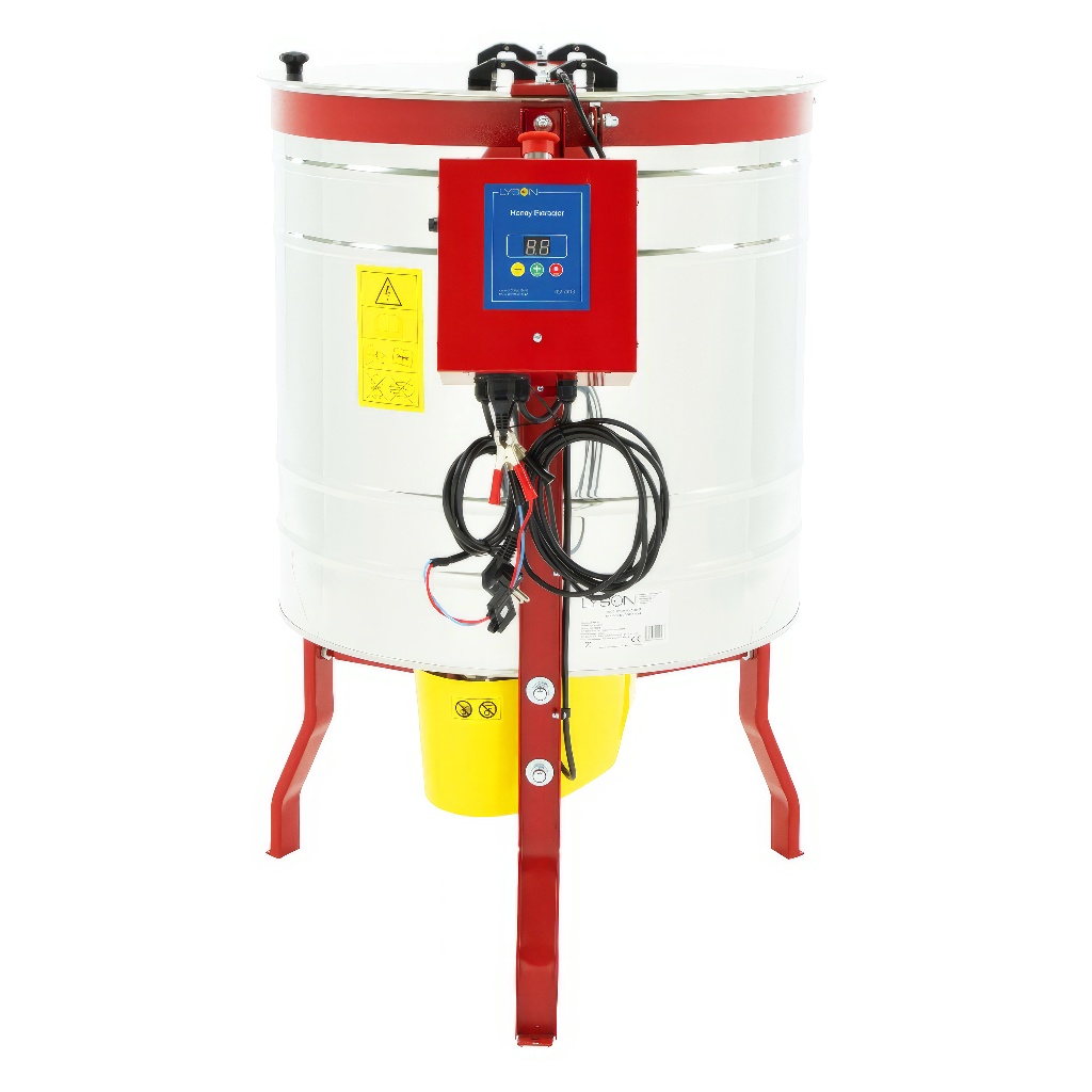 Tangential honey extractor, Ø600mm, 4-frame, electric drive, CLASSIC