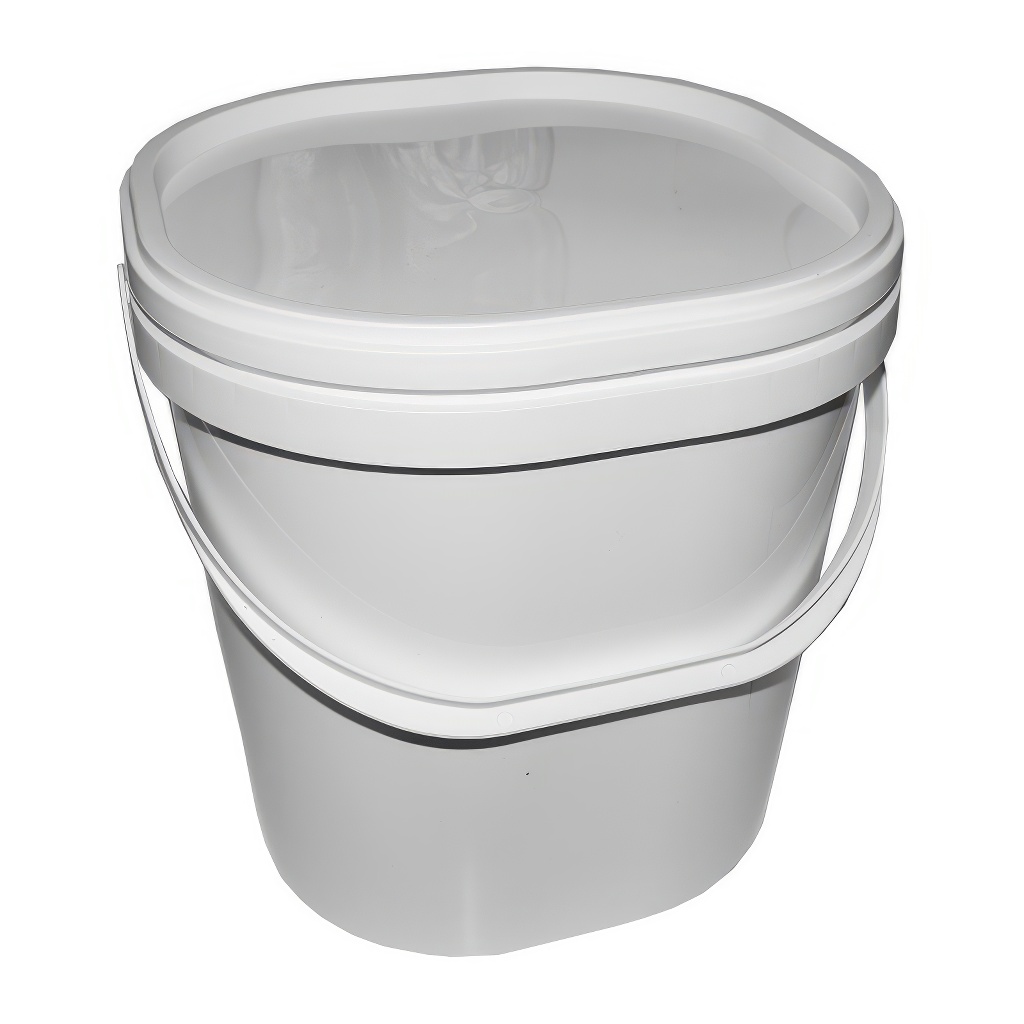 Plastic honey container 16 kg white