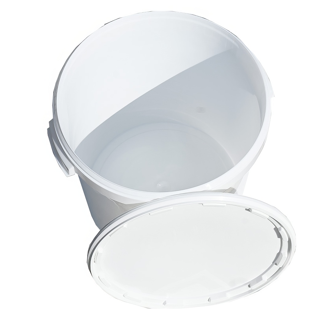Plastic honey container 40 kg white