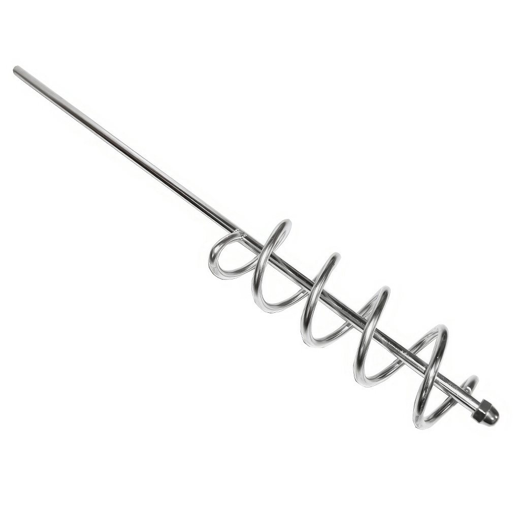 Stainless steel honey mixer - spiral