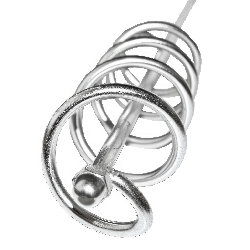 Stainless steel honey mixer - spiral