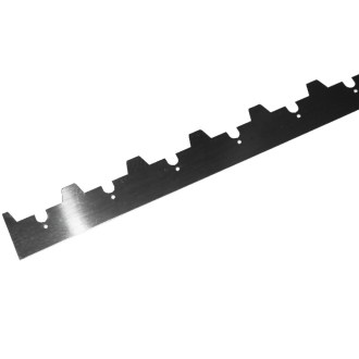 Stainless steel castellated spacers Zander 10 F. - 370x28 - 1 piece