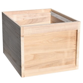 1.5x Full-depth hive box for Deutsch Normalmaß - 12 frames - schiene