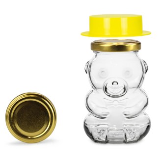 Honey jar bear with lid 285 ml (TO 58)