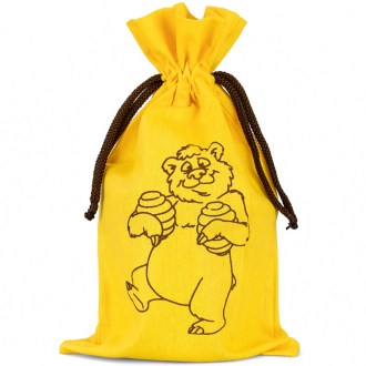 Gift bag for glass of honey - Bear