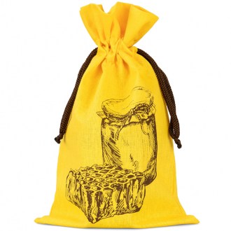 Gift bag for glass of honey - Honey