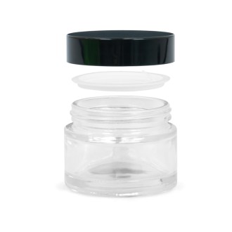 Glass cosmetic jar 50 ml