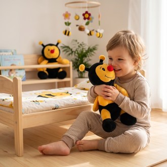 Small bee - plush toy - 20 cm