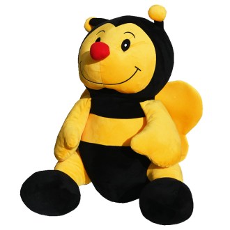 Middle bee - plush toy - 70 cm