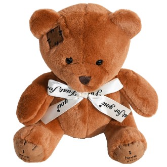 Teddy bear dark brown - 25 cm