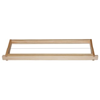 Dadant US frame - 141 - Hoffman, wired, with eyelets - 1 piece