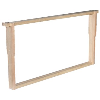 Langstroth frame  1/1 - 232 - Hoffman, hammered, pre-drilled, slotted 1 pc