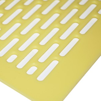 Queen excluder - alternating - cast plastic - 435x435 mm