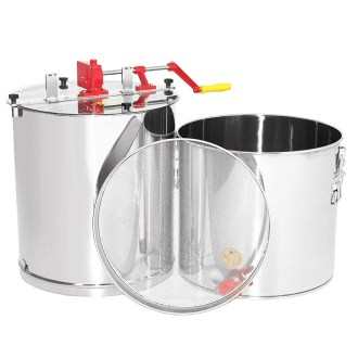 Honey extractor with container Mellarius OptiLine 4 frames manual P52