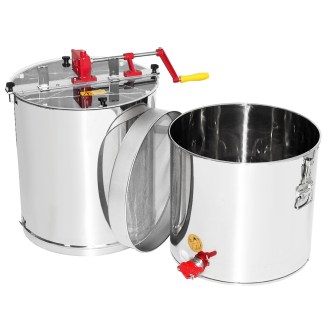 Honey extractor with container Mellarius OptiLine 4 frames manual P52