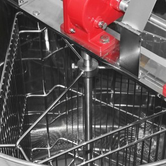 Honey extractor with container Mellarius OptiLine 3 frames manual P52