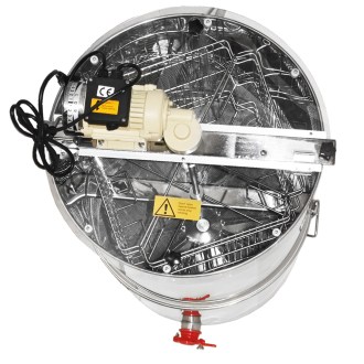 Honey extractor with container Mellarius OptiLine 4 frames with 230V electric motor P52