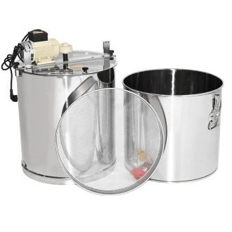 Honey extractor with container Mellarius OptiLine 4 frames with 230V electric motor P52