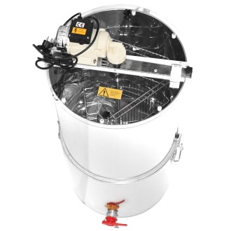 Honey extractor with container Mellarius OptiLine 3 frames with 230V electric drive P52