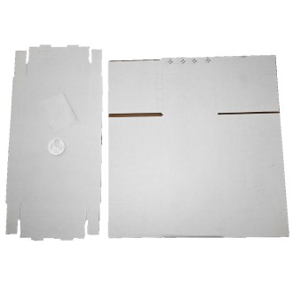 Waxed box for Langstroth nucs up to 285 mm