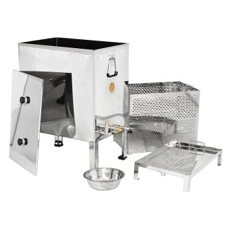 Stainless steel wax melter 62 x 42 cm