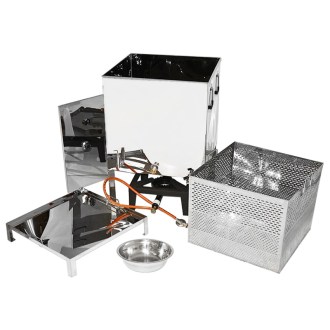 Mellarius Wax Melter with Gas Burner 62 x 62 cm