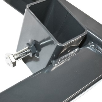Galvanized anthracite hive stand 23.5 - 56.5 cm - 1 pc