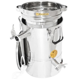 Honey extractor and clarifying tank Mellarius MaxiLine 25 kg with integrated heating element