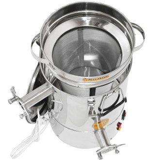 Honey extractor and clarifying tank Mellarius MaxiLine 25 kg with integrated heating element