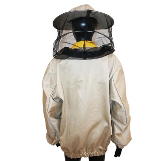 Poly Hat/Veil Jacket - Beige, sizes: S-XXXL
