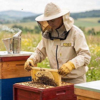 Beekeeper Suit OPTIMA Lysoň, size: S-XXXXL
