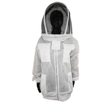 Professional Beekeeper Jacket with Veil Size: S-XXL