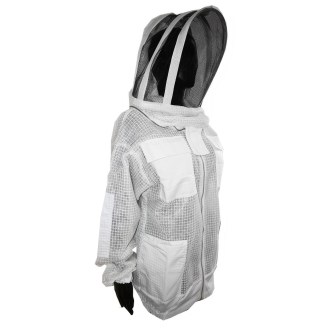 Professional Beekeeper Jacket with Veil Size: S-XXL